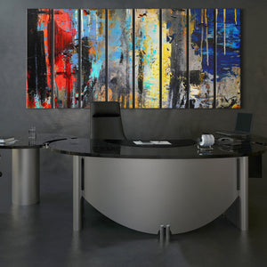 Abstract Color Pop Cinema